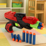 Kids Indoor Game Combo – Foam Dart Blaster, Mini Basketball Game & Counting Frame Set