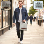 Sleek professional business carry bag with laptop and document compartments