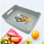 Organivo multi-purpose plastic organizer trays stacked on a clean countertop
