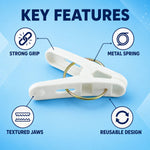 Laundry hanging clips pegs