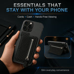Adhesive Phone Card Holder – Wallet & Stand for Smartphones