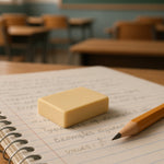 Detailed view of the 4B Soft Eraser's material and finish.