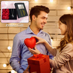 Eternal rose gift box with soft sponge-lined drawer for jewellery