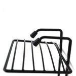 Elegant two-layer soap rack with a clean, functional design.