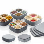 An open Dry Fruit Chocolate Box showcasing a variety of delicious treats.