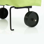 FERVENT foldable trolley bag demonstrating its compact folded state for easy storage.