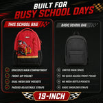 19-inch Kid’s School Bag – Spacious & Stylish with Car Design