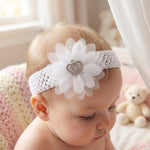 Lightweight elastic baby hair accessory for girls