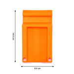 Close-up of plastic mobile phone holder