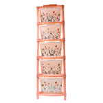 Plastic storage organizer drawer with smooth glossy finish and durable build