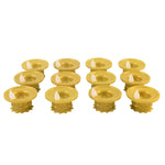 Electronic flameless LED diya with water sensor and warm glow