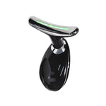 Packaging of the Neck Face Massager, highlighting brand and key features.