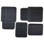 Premium all weather car floor mats in a set of four