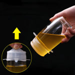 Informative diagram illustrating the dimensions and universal versatility of the silicone food covers.