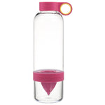 The Citrus Juicer Bottle filled with water and vibrant fruit slices, perfect for healthy hydration.