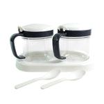 Apex pickle container set filled with fresh pickles and dry fruits