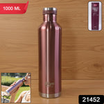 Large 1000 ml vacuum flask stainless steel water bottle for hydration