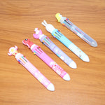 Compact 10-color ball pen for creative writing and drawing