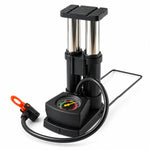 Mini Bike Pump – Portable Foot Operated with Gauge | Safora