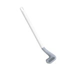 Ergonomic slim handle of the Golf Silicone Toilet Brush, providing a comfortable and secure grip.