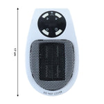 Lightweight electric heater for home and office use