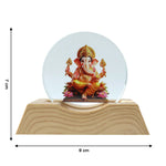 Spiritual acrylic LED night lamp with Lord Ganesha design