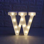 Pink silhouette W shaped LED night light used as mood lighting