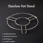 Stainless steel cooker stand offering durable and reliable pot support