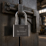 Keys supplied with the padlock