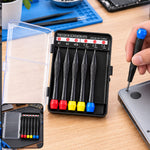 Precision screwdriver kit in use