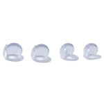 Table corner protectors on white background