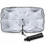 Windshield umbrella design view