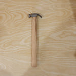 Daily use claw hammer with wooden handle