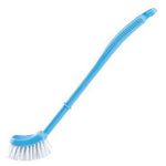 Bristle toilet cleaning brush by Velvet Wipe, ensuring a hygienic home.