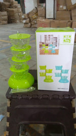 White background product shot of the versatile kitchen storage solution.