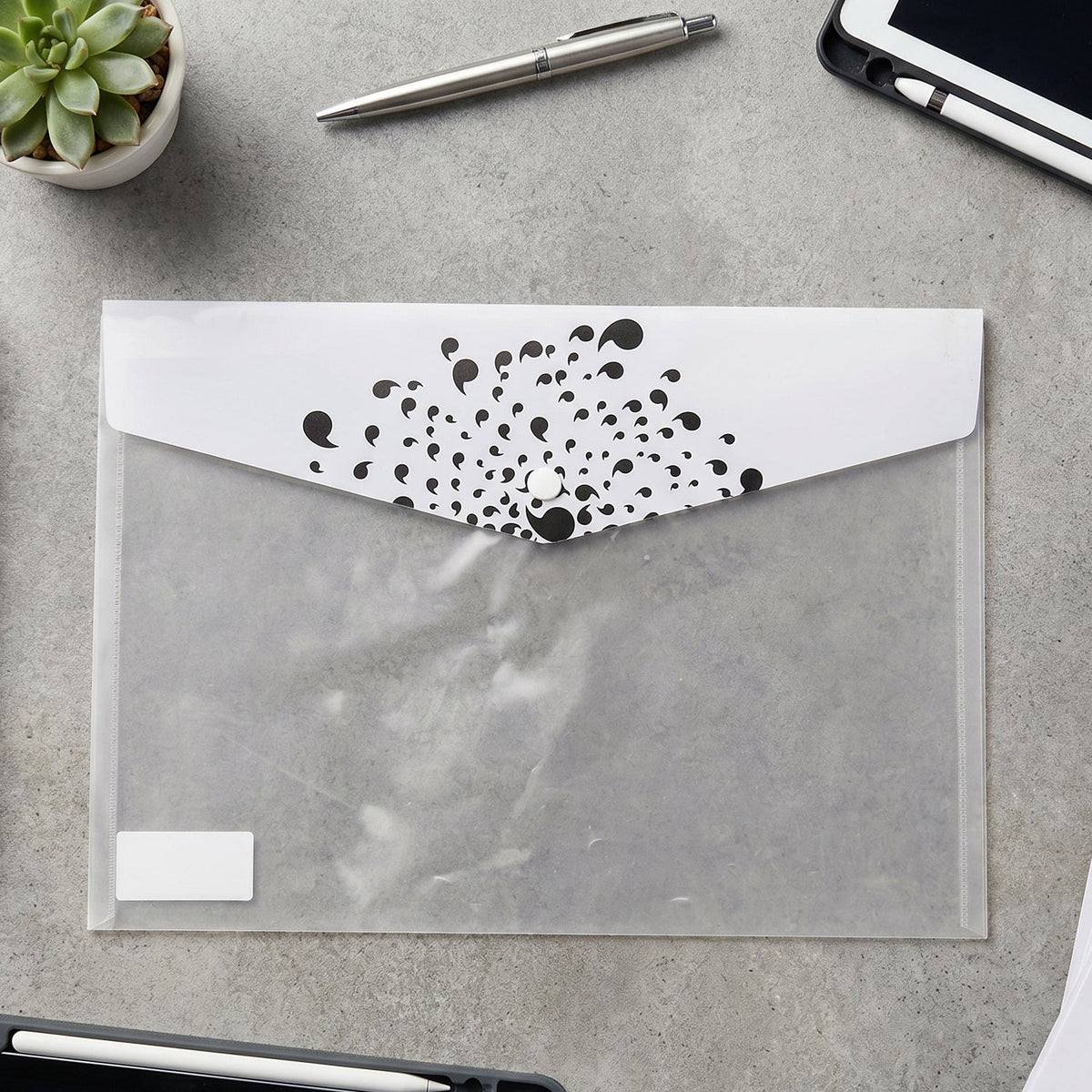 Document folder desk view