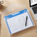 Clear document folder office school
