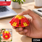 Transforming Spinner Flat Ball Toy with 360 Degree Spin for Kids and Desk Play