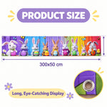 Backdrop curtain size 300x50cm