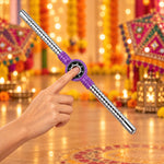 Dandiya stick bearing spinner center demonstration