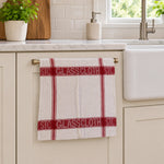 Absorbent cotton hand towel set