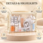 PVC pouch zipper detail