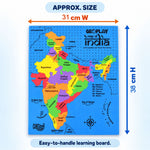 Map puzzle size guide