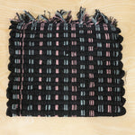 Woven floor mat door use