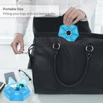 Portable weekly pill organizer for travel