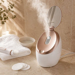 Steamer used for a deep cleansing facial
