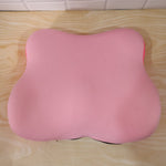 Live photo of memory foam chair back cushion