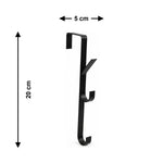 Space saving over door hook image 6