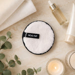 Deep cleansing facial puff for dirt, oil, and makeup removal