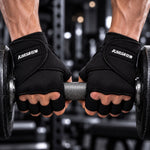 Weight lifting training gloves